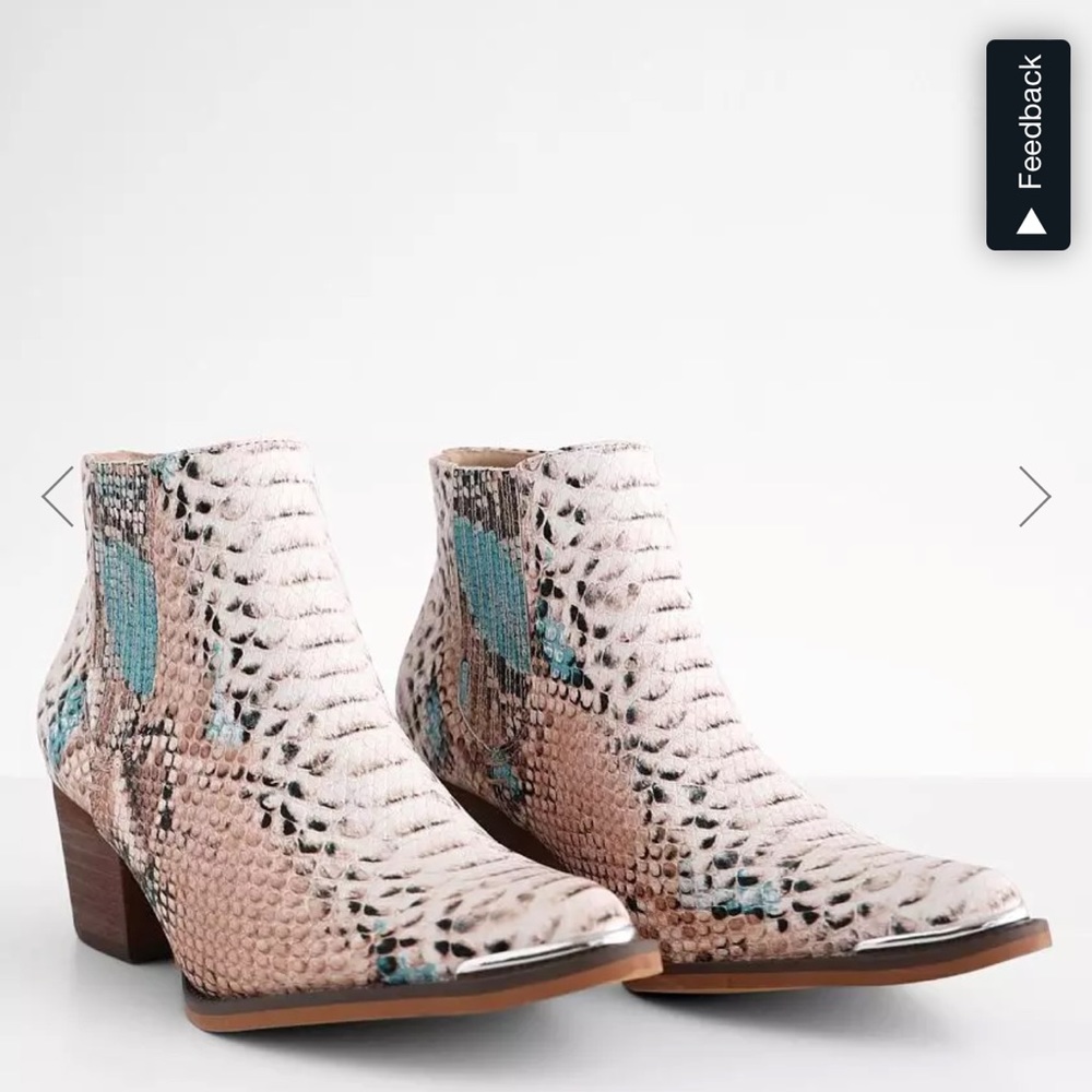 Arider girl snake ankle boot